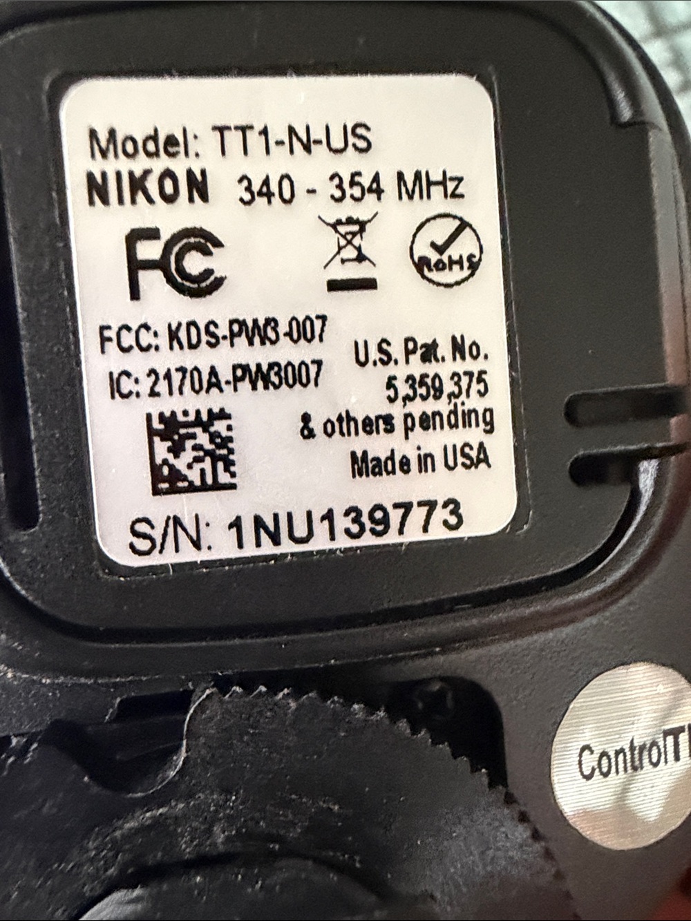PocketWizard FlexTT5 ans T1 mini - Nikon - Picture 5 of 6